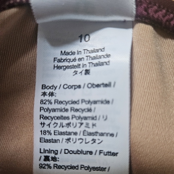 JCrew one shoulder swim - Picture 6 of 6